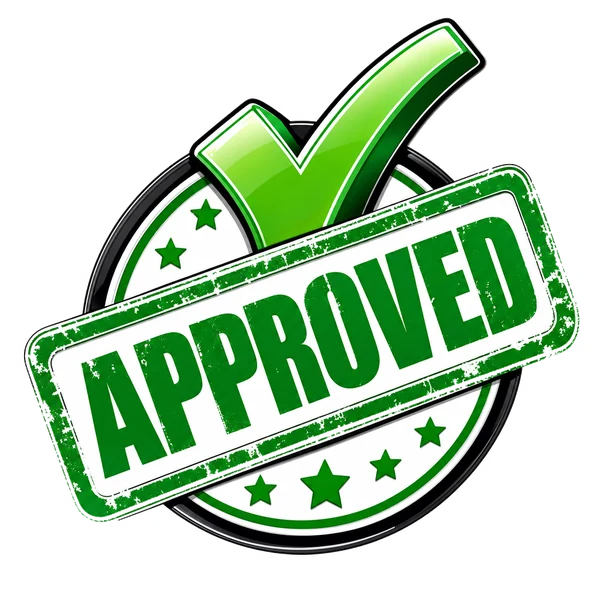APPROVED stamp